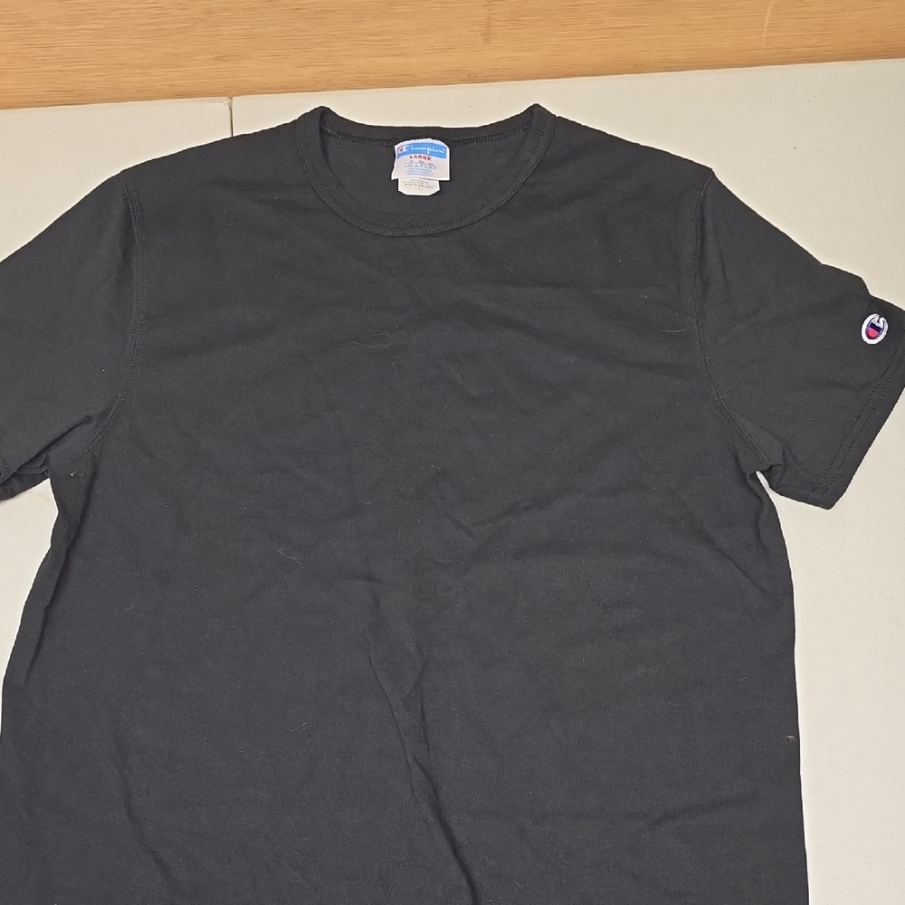 Champion Men's Classic Black Tee